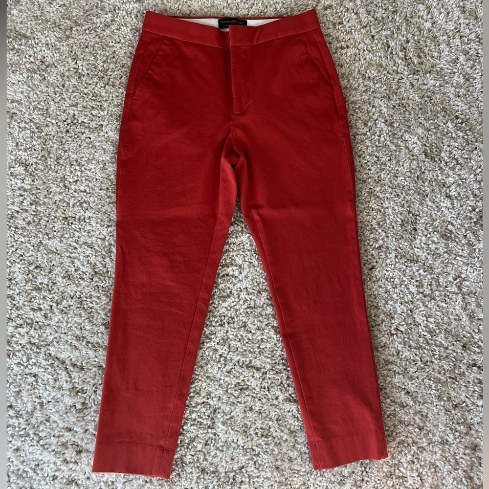 Banana Republic Petite High-Rise Slim Ankle Pant